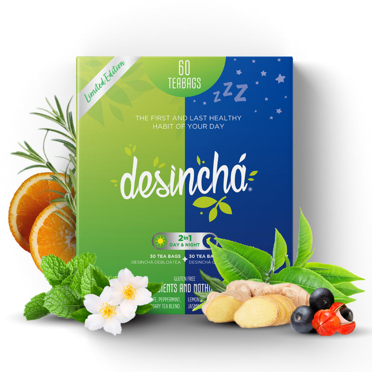 Desinchá Day & Night  (60 Tea Bags)