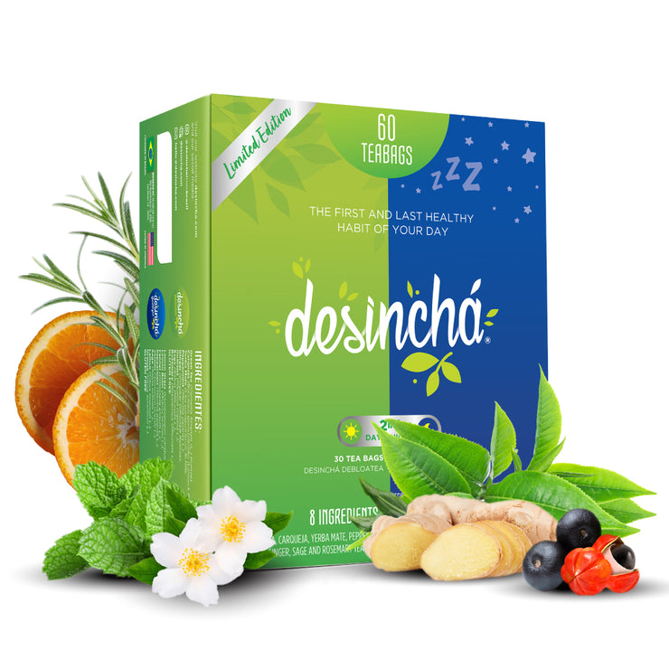 Desinchá Day & Night  (60 Tea Bags)